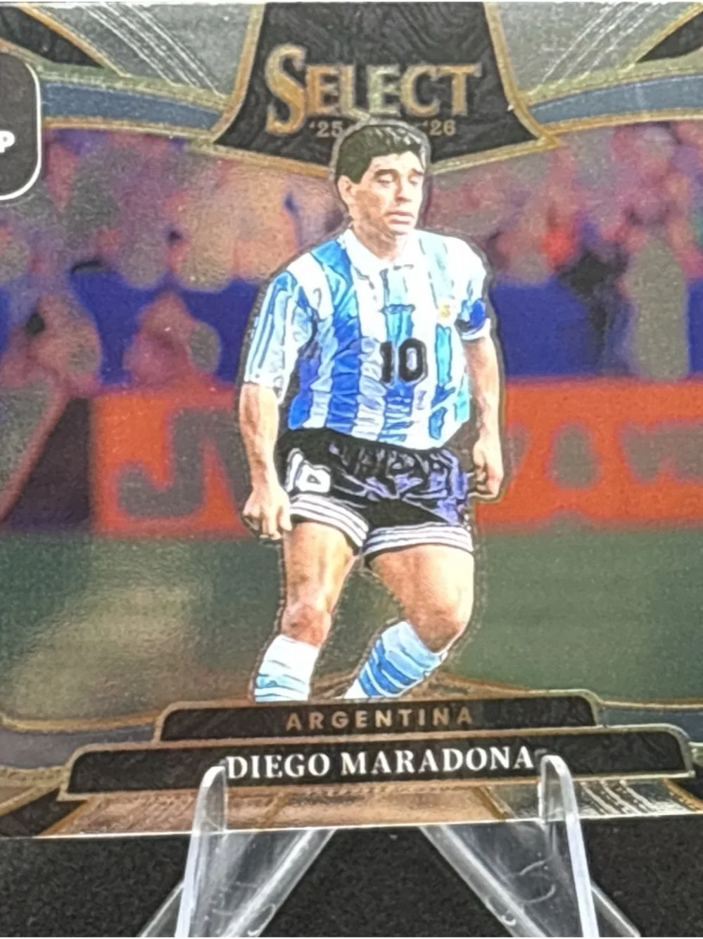Panini Select Diego Maradona Soccer Card - Field Level